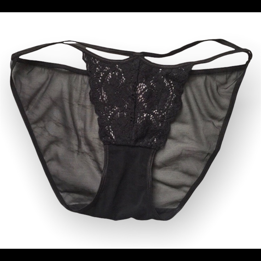 Black sheer panty